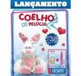 COELHO DE PELÚCIA DE PERNAS PRO AR